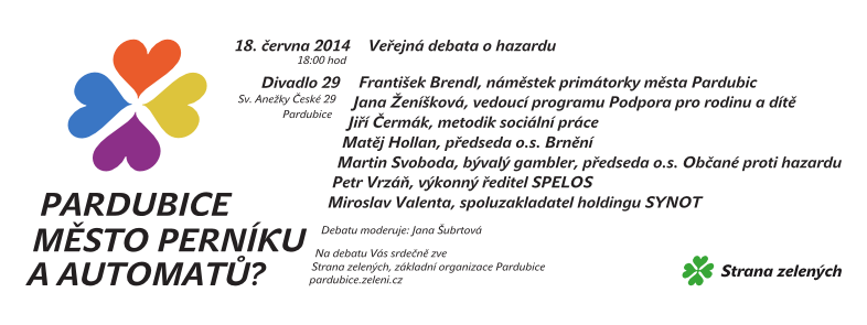 Debata o hazardu - pozvánka